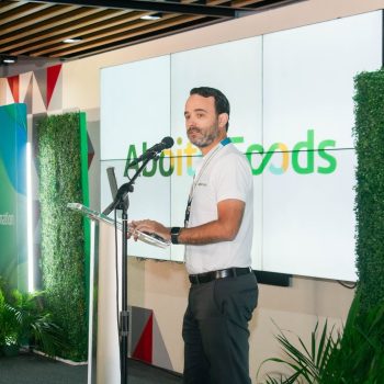 Tristan Aboitiz revealed the new corporate name and logo of Aboitiz Foods to its employees on August 1, 2024