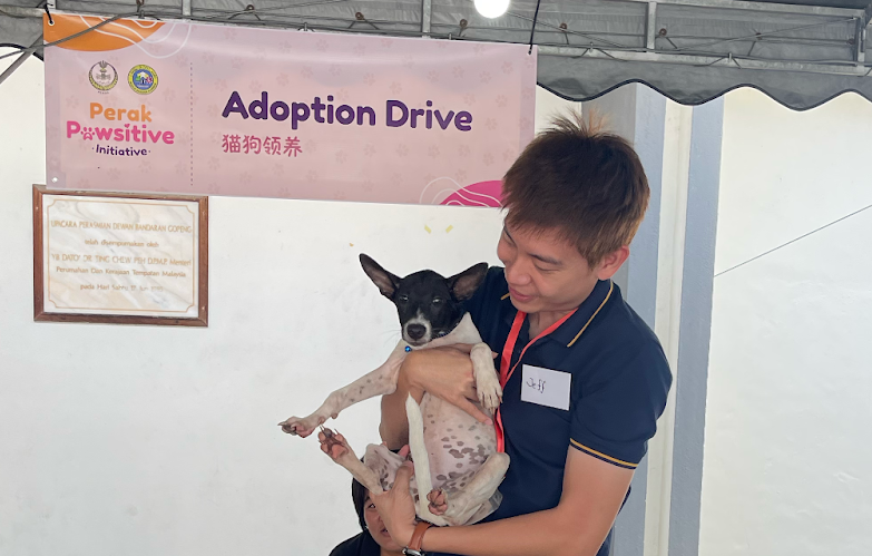 Maxime donates 2,050 bags at Pet Adoption Event